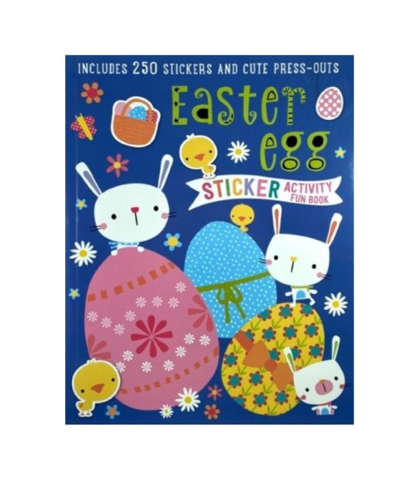 Easter Egg Sticker Activity Fun Book