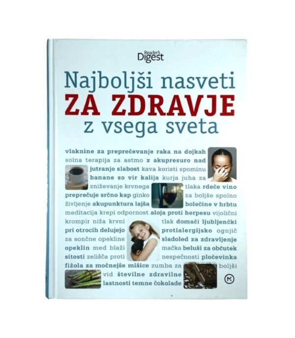 Rabljena knjiga Najboljši nasveti za zdravje z vsega sveta