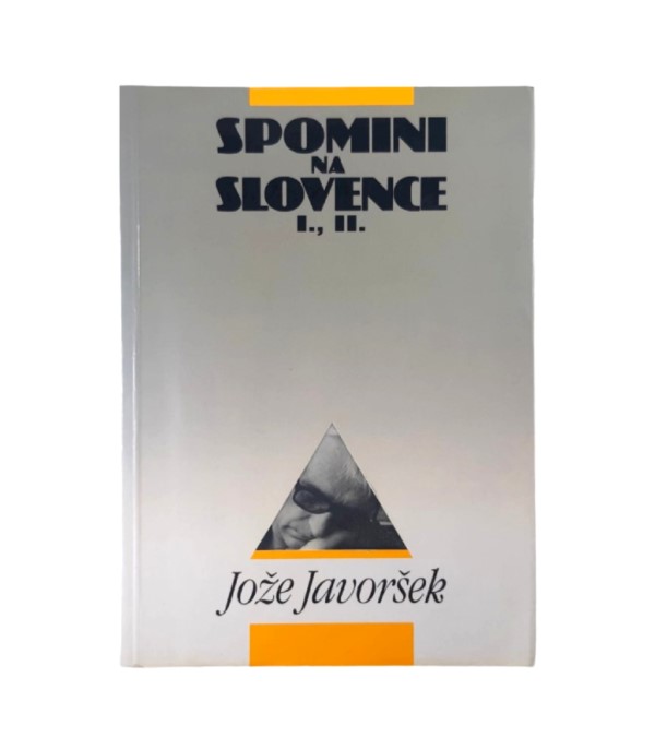 Rabljena knjiga Spomini na Slovence 1-2 - Jože Javoršek