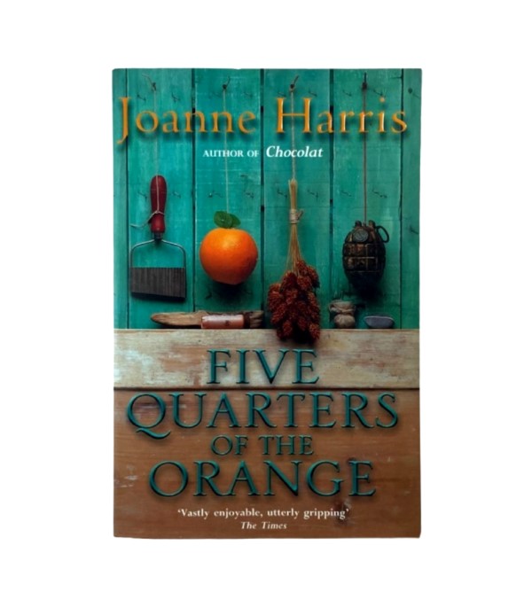 Five Quarters of the Orange Joanne Harris Antikvariat in striparna