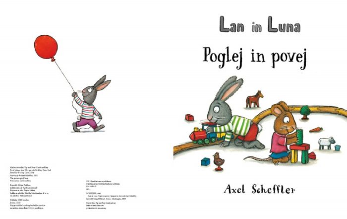 Lan in Luna: Poglej in povej – Axel Scheffler - slika 3
