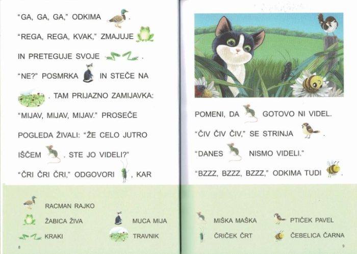 Muca Mija in prijatelji v slikopisu – Helena Kraljič - slika 2