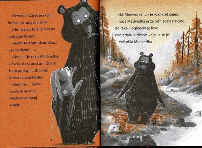 Zajec in Medvedka: Dva zoba in konec sveta – Julian Gough - slika 4
