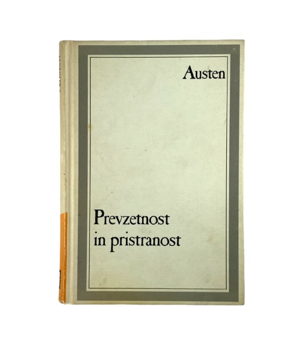 Rabljena knjiga Sto romanov: Prevzetnost in pristranost - Jane Austen