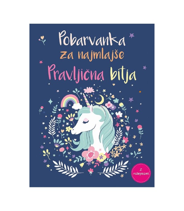 Nova knjiga Pravljična bitja (Pobarvanka za najmlajše)