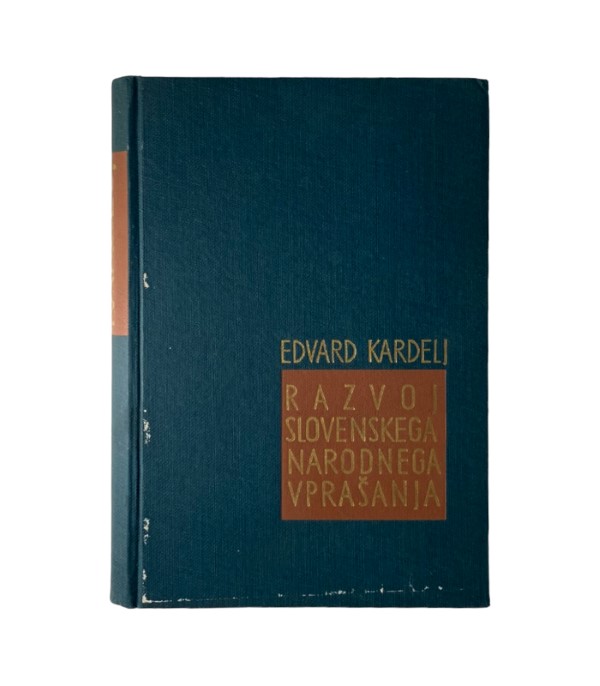 Rabljena knjiga Razvoj slovenskega narodnega vprašanja - Edvard Kardelj