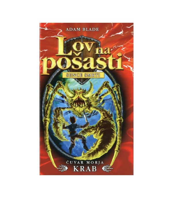 Nova knjiga Lov na pošasti: Čuvar morja Krab - Adam Blade