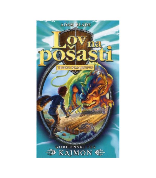 Nova knjiga Lov na pošasti: Gorgonski pes Kajmon - Adam Blade