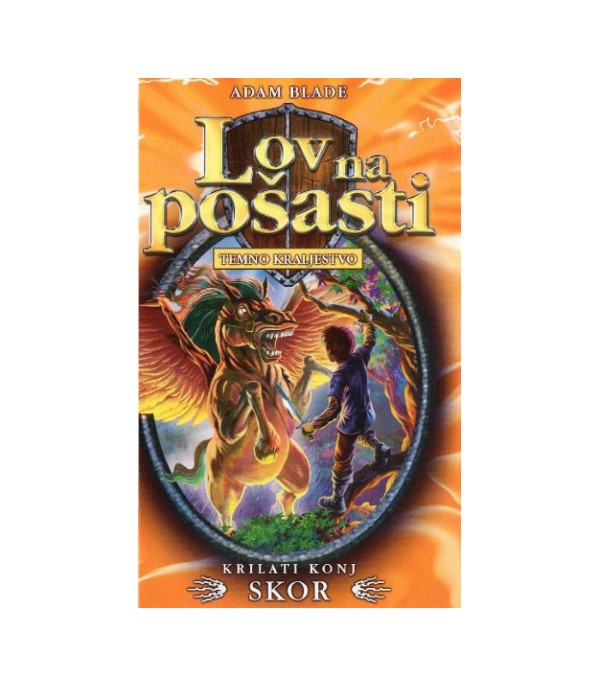 Nova knjiga Lov na pošasti: Krilati konj Skor - Adam Blade