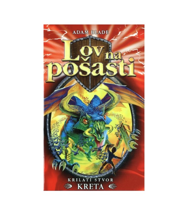 Nova knjiga Lov na pošasti: Krilati stvor Kreta - Adam Blade