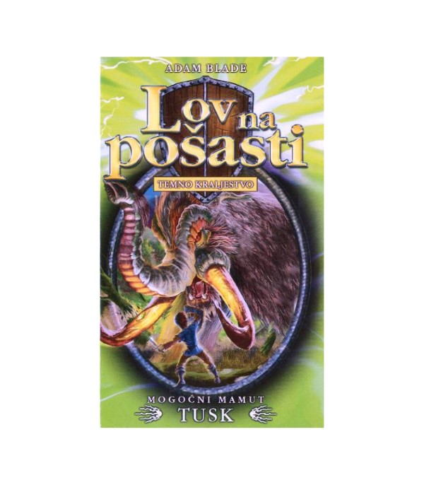 Nova knjiga Lov na pošasti: Mogočni mamut Tusk - Adam Blade