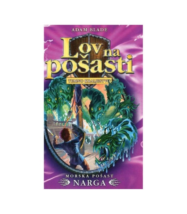Nova knjiga Lov na pošasti: Morska pošast Narga - Adam Blade