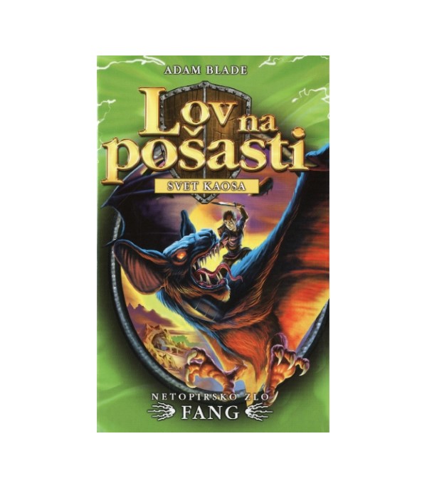 Nova knjiga Lov na pošasti: Netopirsko zlo Fang - Adam Blade
