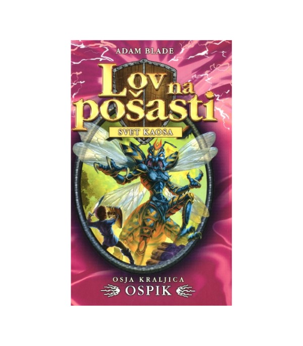 Nova knjiga Lov na pošasti Osja kraljica Ospik - Adam Blade