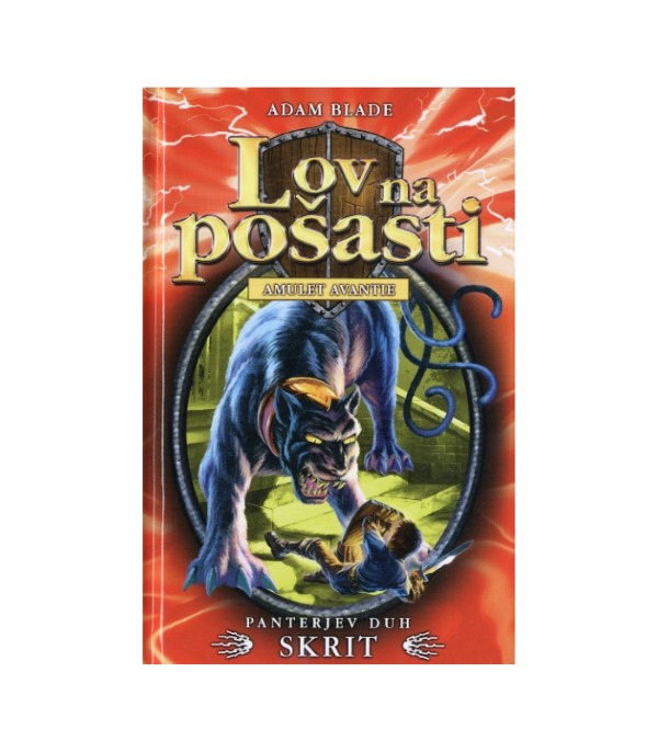 Nova knjiga Lov na pošasti: Panterjev duh Skrit - Adam Blade