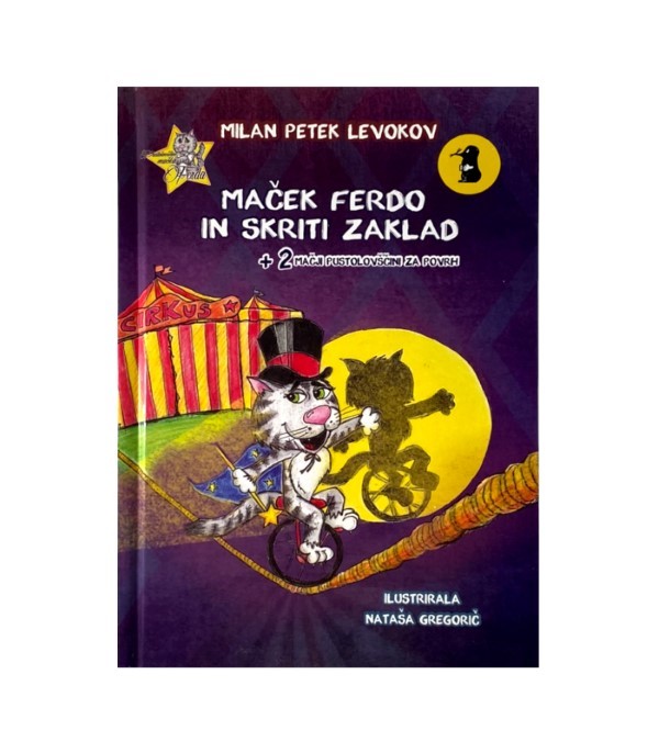 Rabljena knjiga Maček Ferdo in skriti zaklad - Milan Petek Levokov