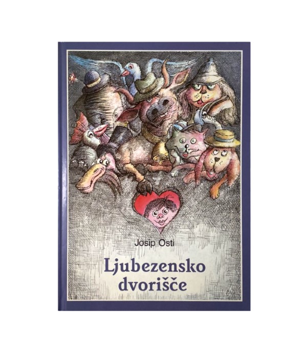 Rabljena knjiga Ljubezensko dvorišče - Josip Osti