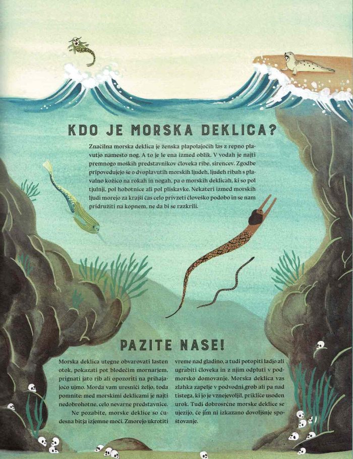 Atlas morskih deklic – Anna Claybourne, Miren Asiain Lora - slika 3
