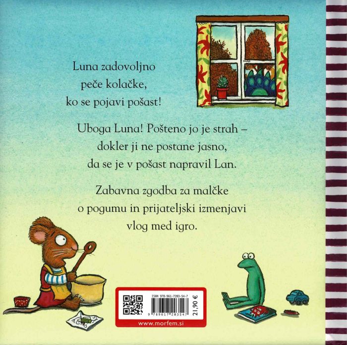 Lan in Luna: Strašna pošast – Camilla Reid in Axel Scheffler - slika 4