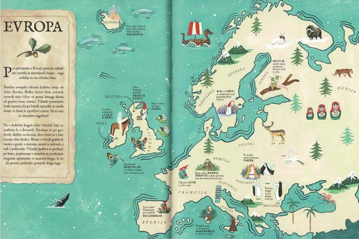 Vilinski atlas sveta – Anna Claybourne, Miren Asiain Lora - slika 3