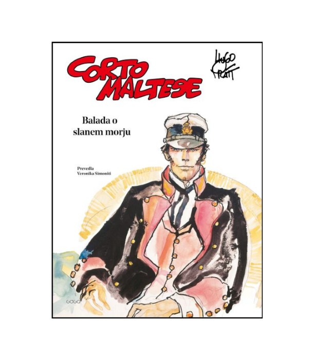 Nova knjiga Corto Maltese: Balada o slanem morju - Hugo Pratt