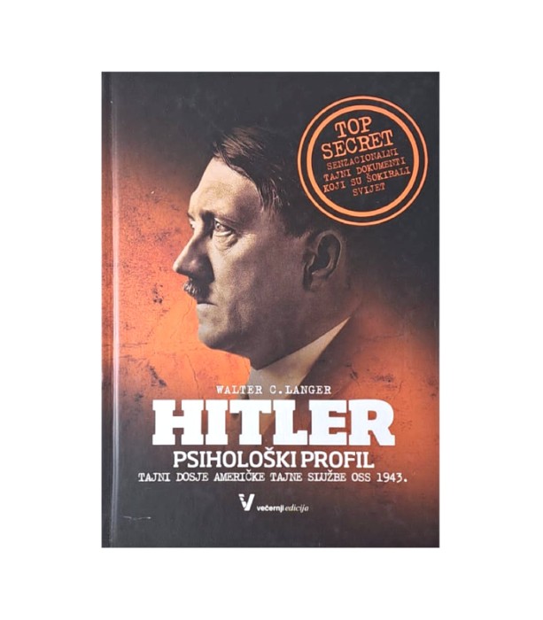 Rabljena knjiga Hitler Psihološki profil - Walter C. Langer