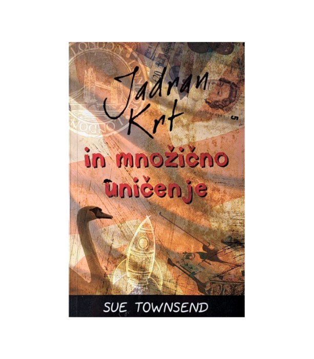 Rabljena knjiga Jadran Krt in množično uničenje - Sue Townsend mehka vezava