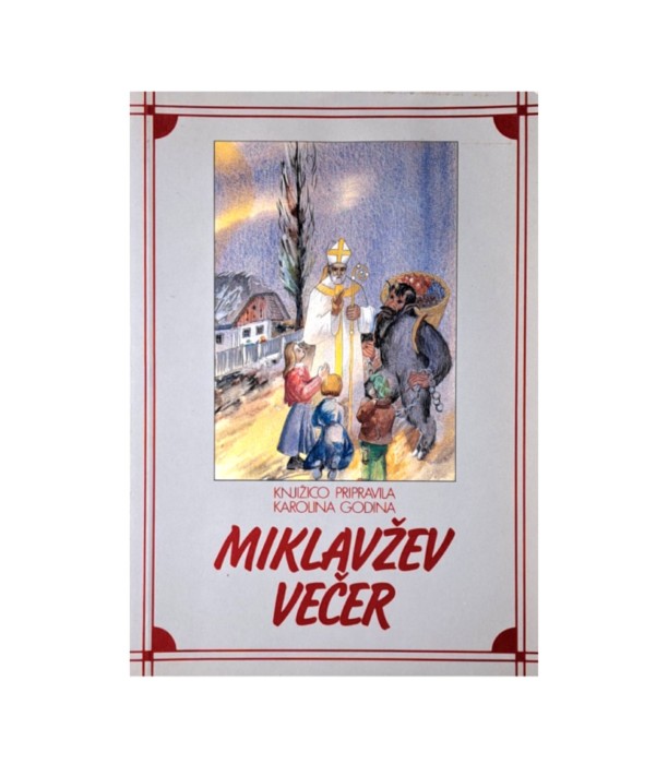 Rabljena knjiga Miklavžev večer - Karolina Godina