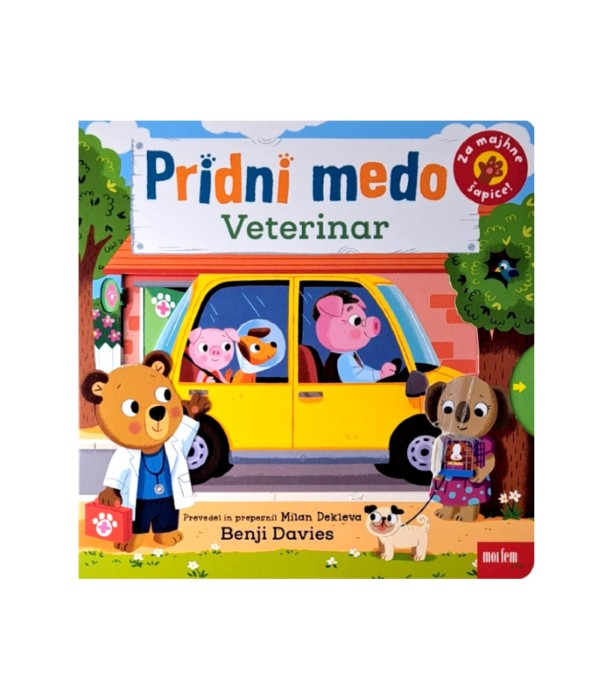 Rabljena knjiga Pridni medo: Veterinar - Benji Davies