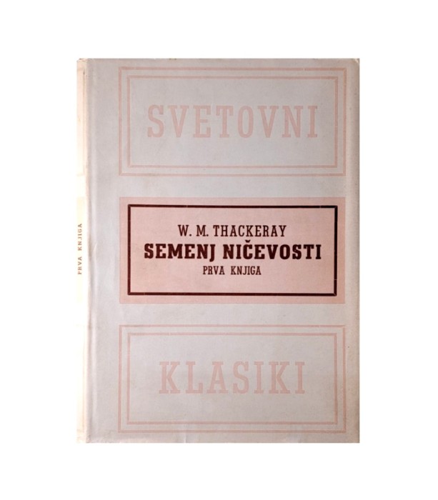 Rabljena knjiga Semenj ničevosti 1-2 - W.M. Thackeray