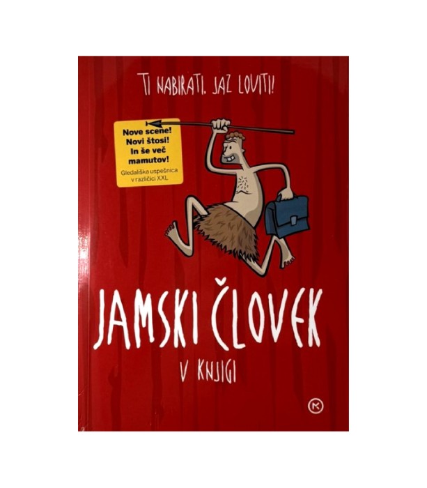 Rabljena knjiga Jamski človek v knjigi