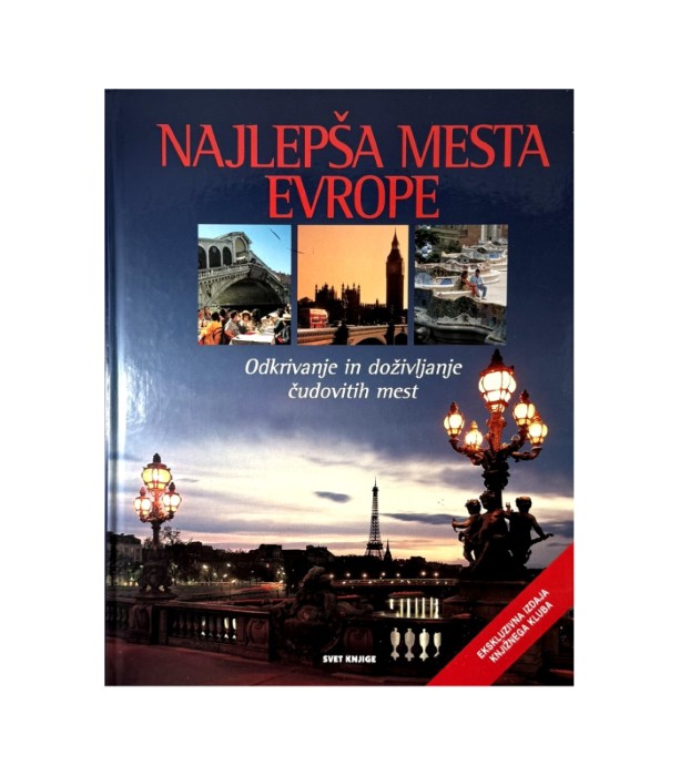 Rabljena knjiga Najlepša mesta Evrope