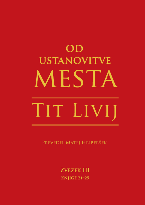 Od ustanovitve mesta, zvezek III, knjige 21‒25 - Tit Livij