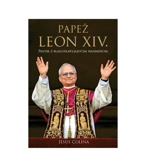 Nova knjiga Papež Leon XIV. Pastir z blagoslavljajočim nasmehom