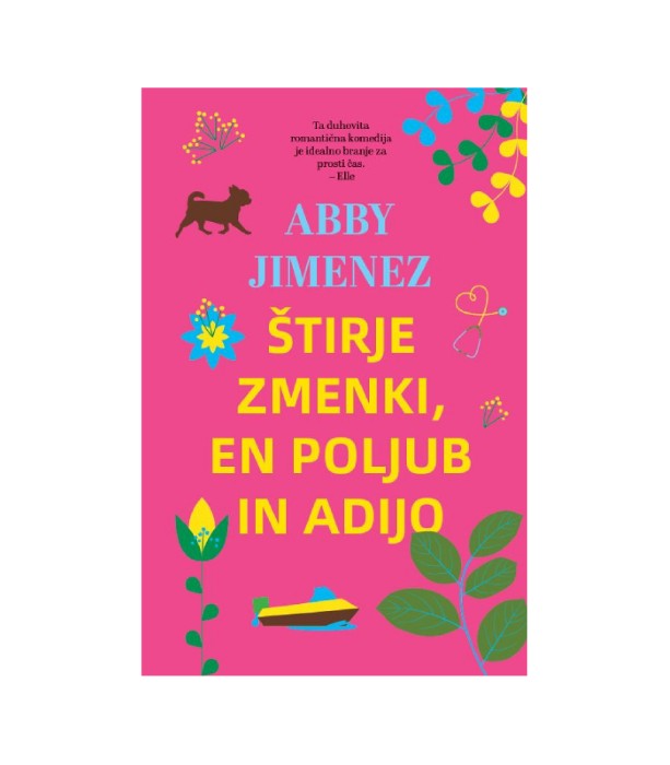 Nova knjiga Štirje zmenki, en poljub in adijo - Abby Jimenez
