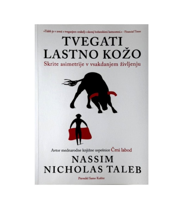 Rabljena knjiga Tvegati lastno kožo - Nassim Nicholas Taleb