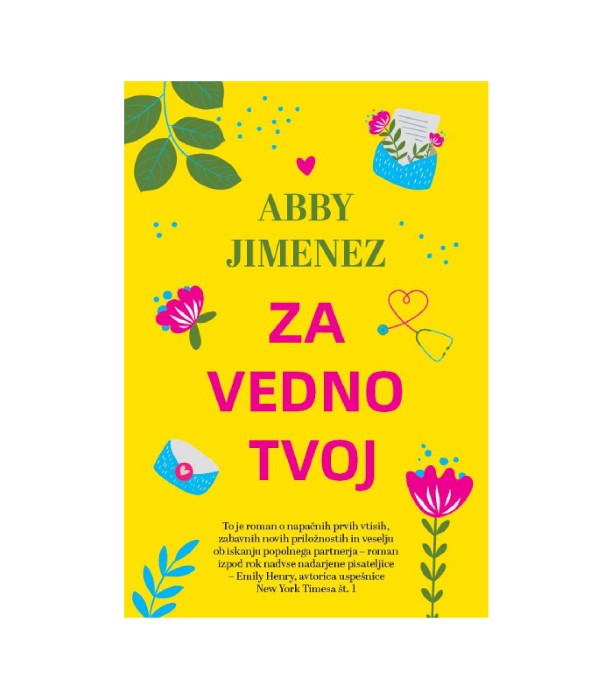 Nova knjiga Za vedno tvoj - Abby Jimenez