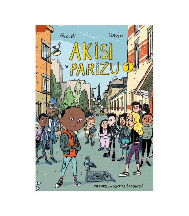 Nova knjiga Akisi v Parizu (1. knjiga) - Marguerite Abouet & Mathieu Sapin