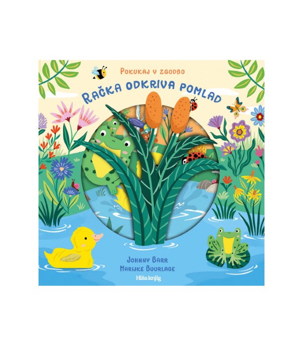 Nova knjiga Račka odkriva pomlad - Johnny Bar, Lisa Fagegaltier