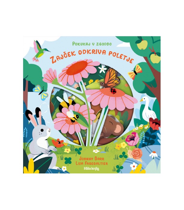 Nova knjiga Zajček odkriva poletje - Johnny Bar, Lisa Fagegaltier