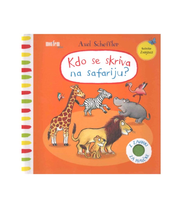 Kdo se skriva na safariju – Axel Scheffler