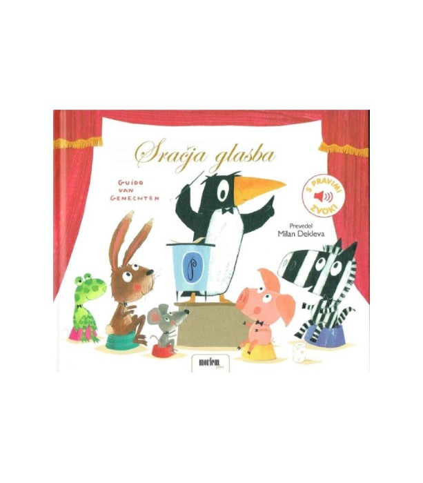 Sračja glasba (zvočna knjiga) – Guido van Genechten