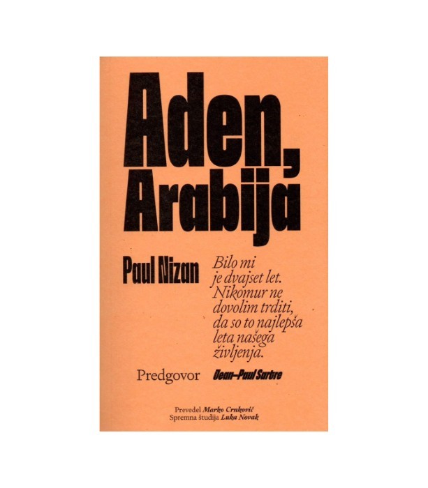 Aden, Arabija - Paul Nizan