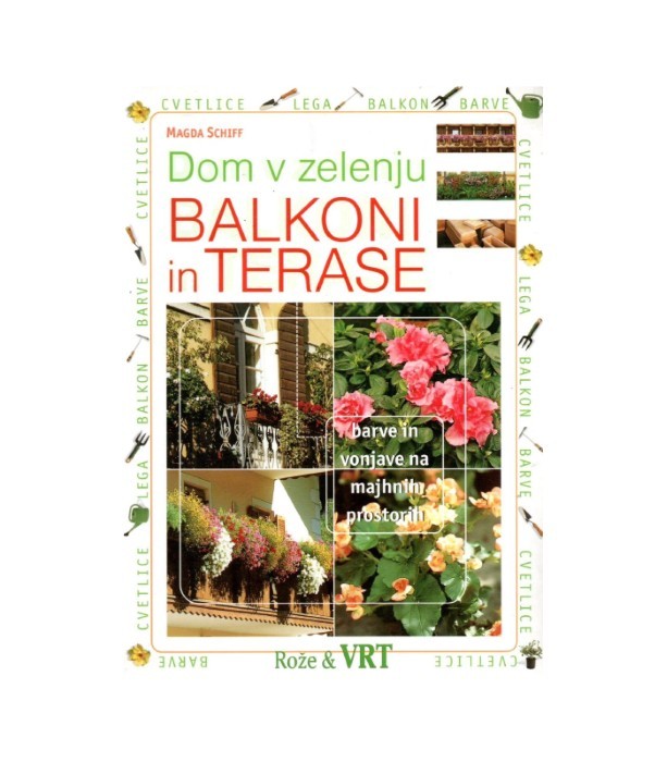 Dom v zelenju Balkoni in terase - Magda Schiff