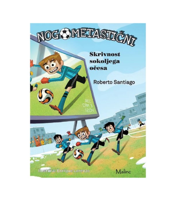 Nogometastični-Skrivnost sokoljega očesa (4. knjiga) - Roberto Santiago