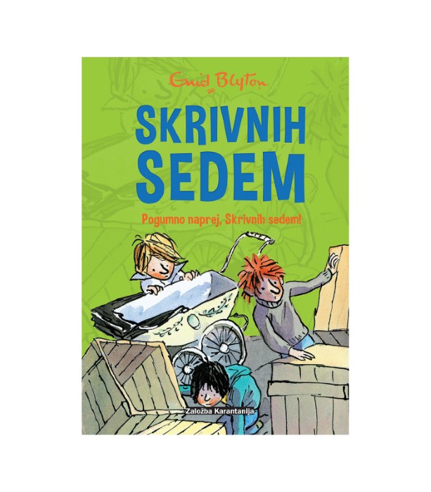 Skrivnih sedem Pogumno naprej - Enid Blyton