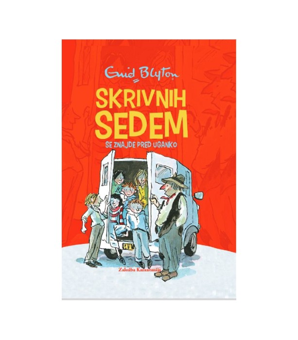 Skrivnih sedem se znajde pred uganko - Enid Blyton