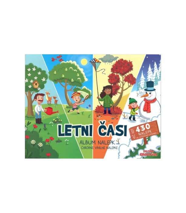 Album nalepk: Letni časi