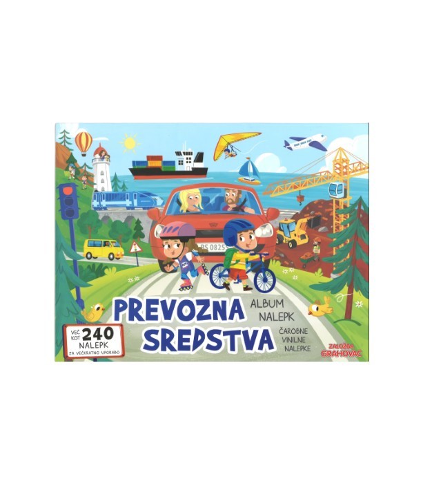 Album nalepk: Prevozna sredstva