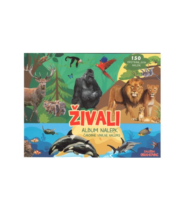 Album nalepk: Živali